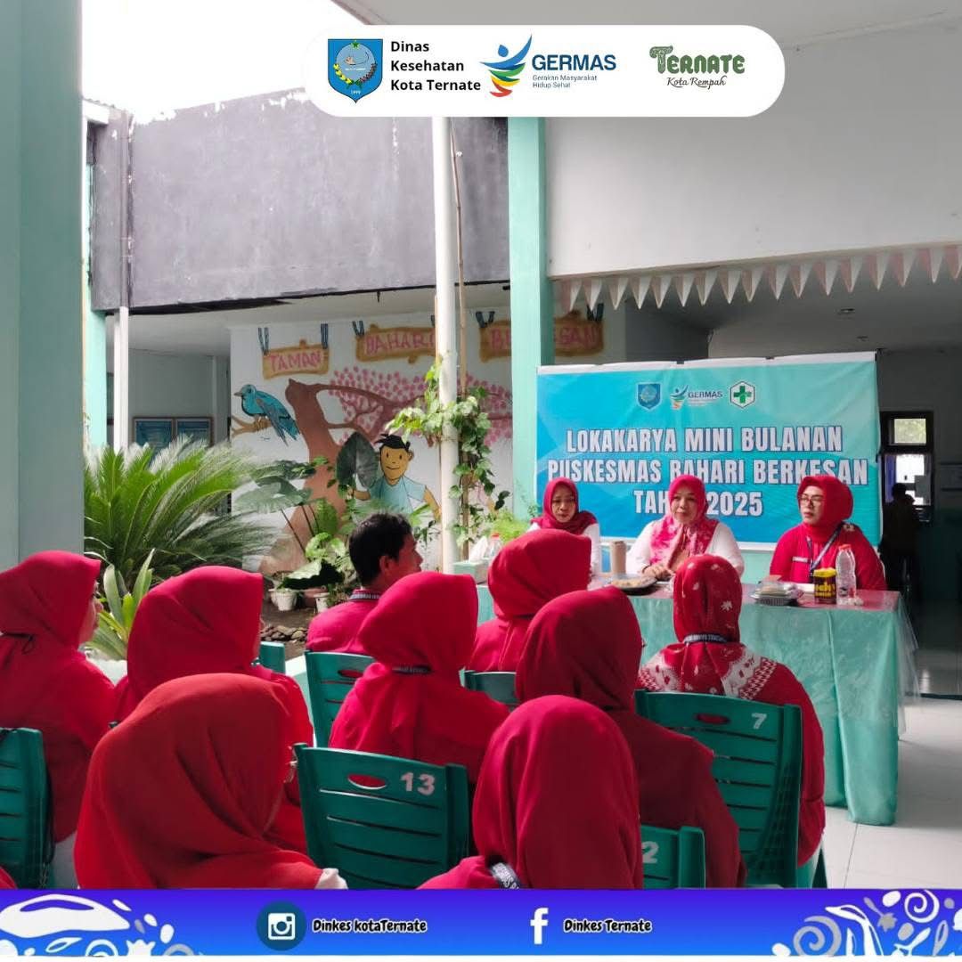 Kegiatan Lokakarya Mini (LOKMIN) Bulanan Puskesmas Bahari Berkesan